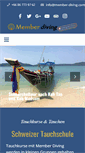 Mobile Screenshot of member-diving.com